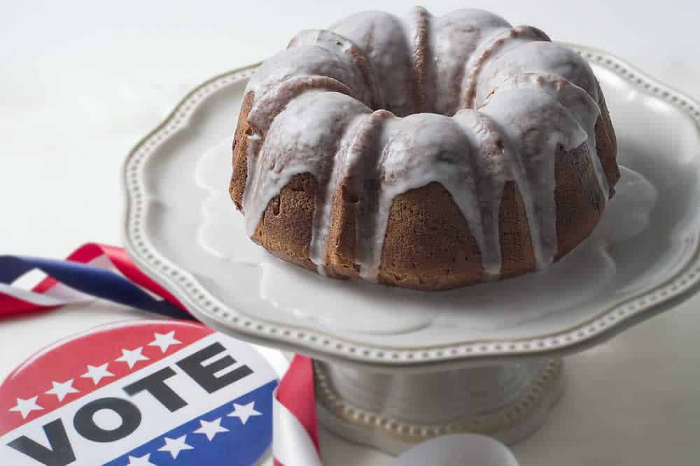 FOOD GIRL: Election Day Cake for the best day ever post image
