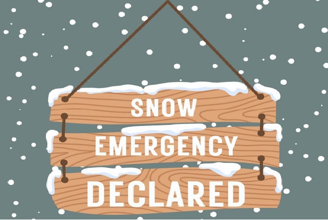 Snow emergency declared in Medford post image