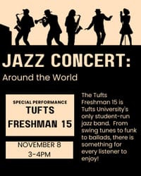 Tufts jazz band will play a concert at Medford library post image
