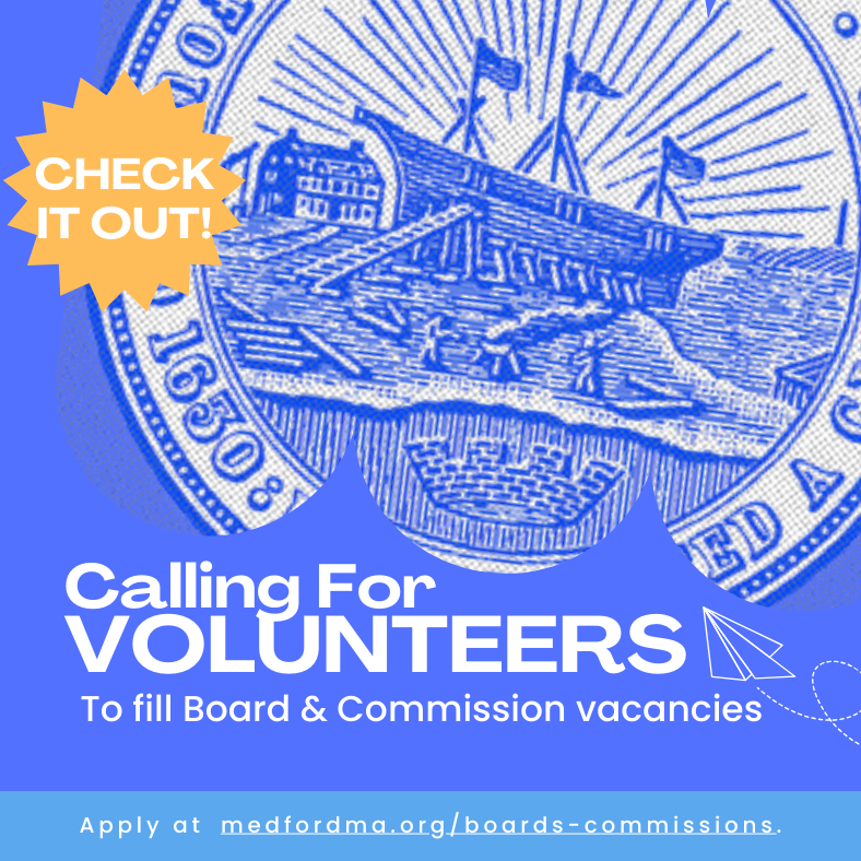 Volunteers needed for Medford boards & commissions post image