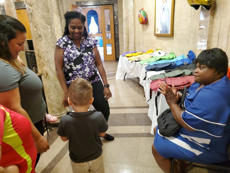 Medford holds its first back-to-school resources fair post image